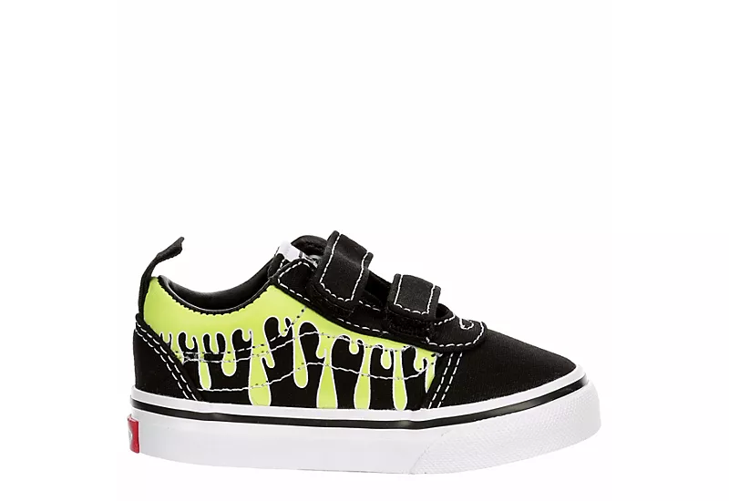 Vans Boys Infant Ward Sneaker - Black 2 Vans Boys Infant Ward Sneaker - Black - Image 2
