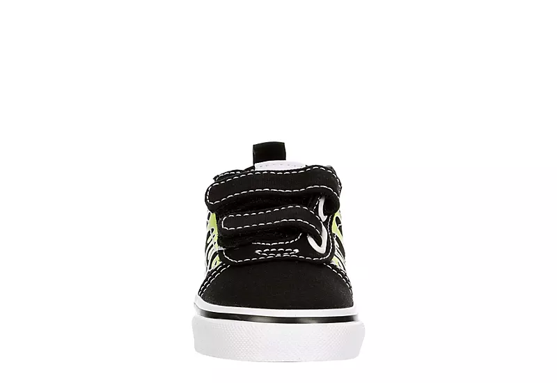 Vans Boys Infant Ward Sneaker - Black 3 Vans Boys Infant Ward Sneaker - Black - Image 3