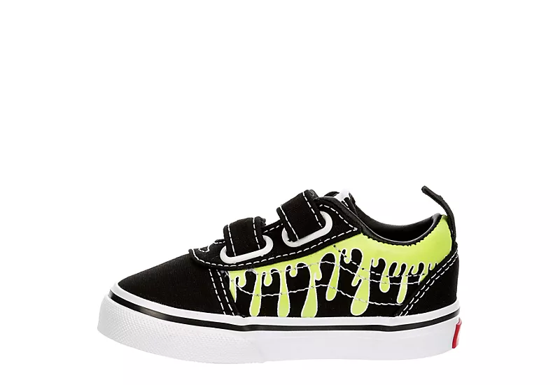 Vans Boys Infant Ward Sneaker - Black 4 Vans Boys Infant Ward Sneaker - Black - Image 4