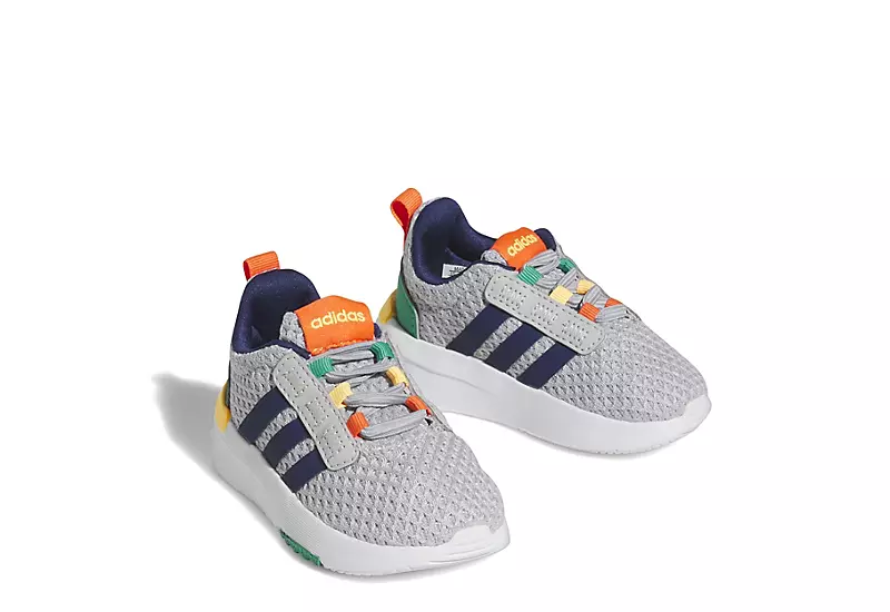 Adidas Boys Infant Racer Tr21 Sneaker - Grey 1 Adidas Boys Infant Racer Tr21 Sneaker - Grey