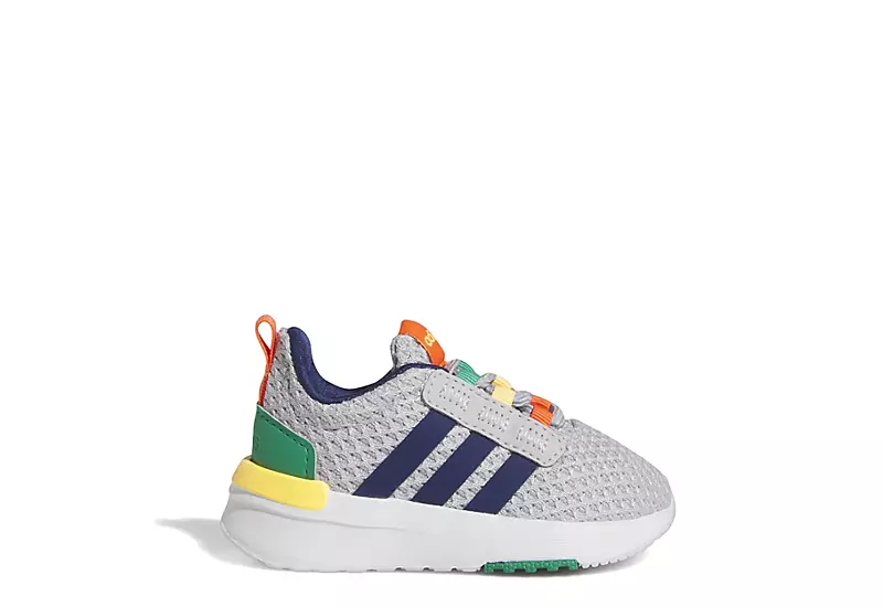 Adidas Boys Infant Racer Tr21 Sneaker - Grey 2 Adidas Boys Infant Racer Tr21 Sneaker - Grey - Image 2