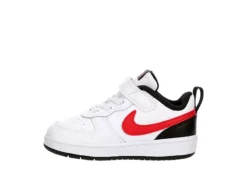 Nike Boys Infant Court Borough 2 Low Top Sneaker - White -Deals All Walk Styles Store US 01 808123 03