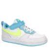Nike Boys Court Borough 2 Low Top Sneaker - White