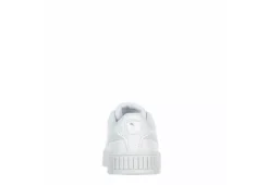 Puma Girls Carina Sneaker - White -Deals All Walk Styles Store US 01 808196 04