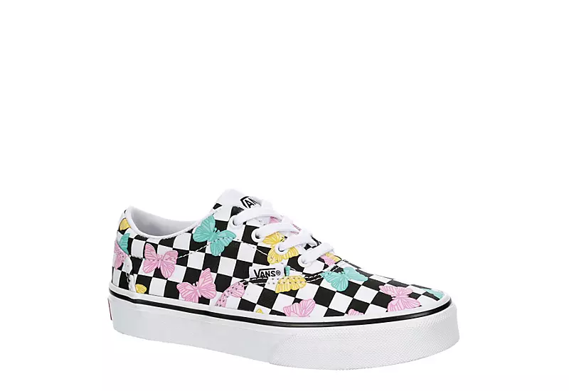 Vans Girls Doheny Sneaker - Black 1 Vans Girls Doheny Sneaker - Black