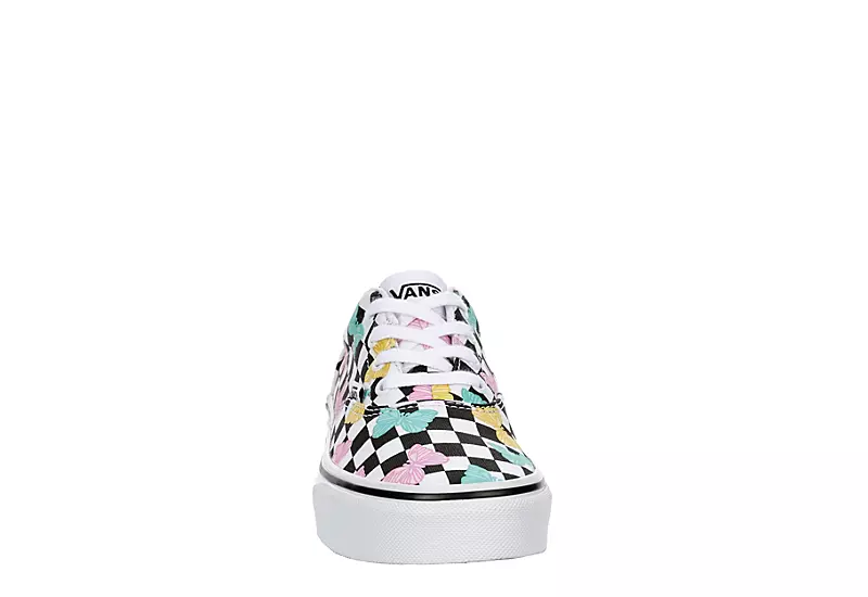 Vans Girls Doheny Sneaker - Black 3 Vans Girls Doheny Sneaker - Black - Image 3