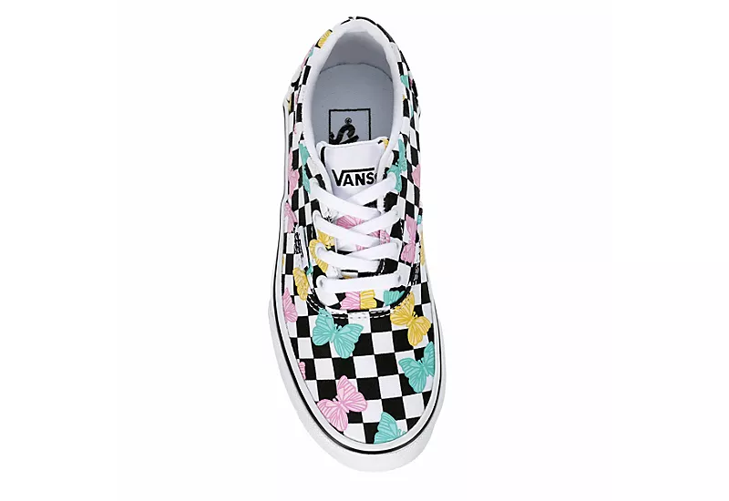 Vans Girls Doheny Sneaker - Black 6 Vans Girls Doheny Sneaker - Black - Image 6