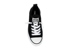 Converse Girls Chuck Taylor All Star Kids Knit Shoreline Sneaker - Black -Deals All Walk Styles Store US 01 808239 05