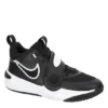 Nike Boys Team Hustle D11 High Top Basketball Shoe - Black