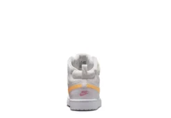 Nike Girls Court Borough 2 Mid Top Sneaker - White 10 Nike Girls Court Borough 2 Mid Top Sneaker - White -Deals All Walk Styles Store US 01 808289 03
