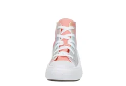 Converse Girls Chuck Taylor All Star Move High Top Sneaker - Pink -Deals All Walk Styles Store US 01 808316 02