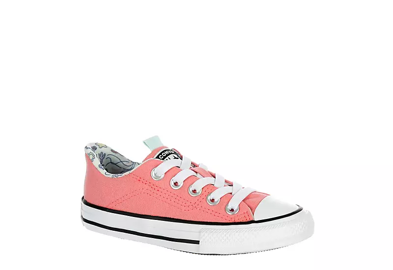 Converse Girls Chuck Taylor All Star High Top Sneaker - Pink 1 Converse Girls Chuck Taylor All Star High Top Sneaker - Pink