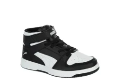 Puma Boys Rebound Layup Sneaker - Black