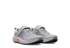 Under Armour Girls Assert 10 Sneaker - Grey