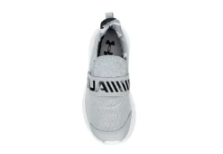 Under Armour Boys Surge Slip On Sneaker - Grey -Deals All Walk Styles Store US 01 808343 05