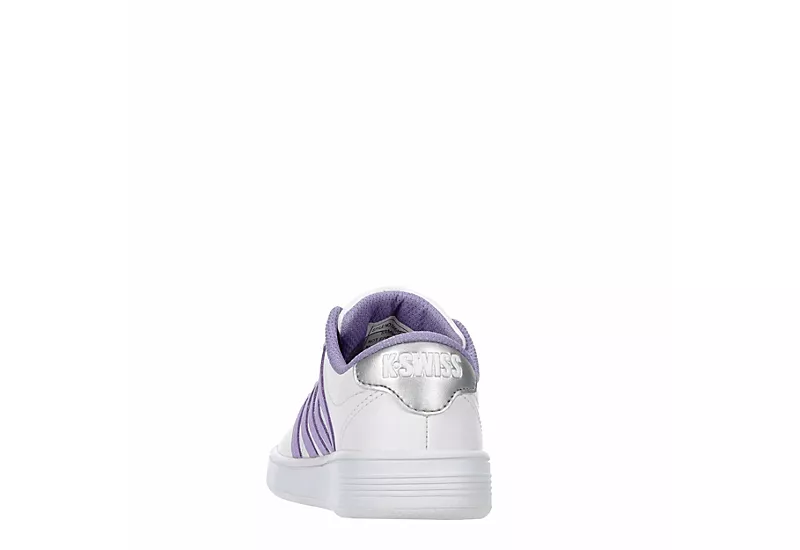 K-swiss Girls Classic Vn Sneaker - White 5 K-swiss Girls Classic Vn Sneaker - White - Image 5