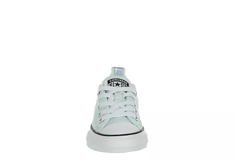 Converse Girls Chuck Taylor All Star Rave Sneaker - Aqua 3 Converse Girls Chuck Taylor All Star Rave Sneaker - Aqua - Image 3