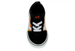 Vans Boys Infant Ward Sneaker - Black 12 Vans Boys Infant Ward Sneaker - Black -Deals All Walk Styles Store US 01 808427 05