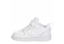 Nike Boys Infant Court Borough 2 Low Top Sneaker - White -Deals All Walk Styles Store US 01 811008 03