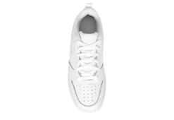 Nike Boys Court Borough 2 Low Top Sneaker - White -Deals All Walk Styles Store US 01 831021 05