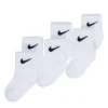 Nike Boys Ankle Socks 6 Pairs - White
