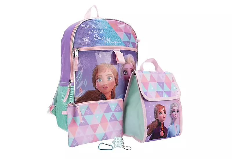 Frozen Girls Frozen 5 Piece Backpack Set - Lilac 1 Frozen Girls Frozen 5 Piece Backpack Set - Lilac