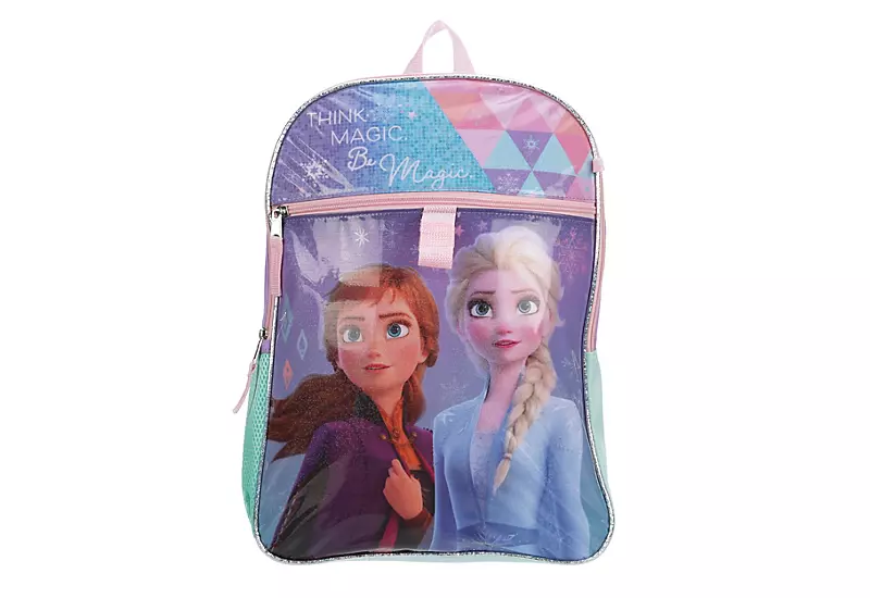 Frozen Girls Frozen 5 Piece Backpack Set - Lilac 2 Frozen Girls Frozen 5 Piece Backpack Set - Lilac - Image 2