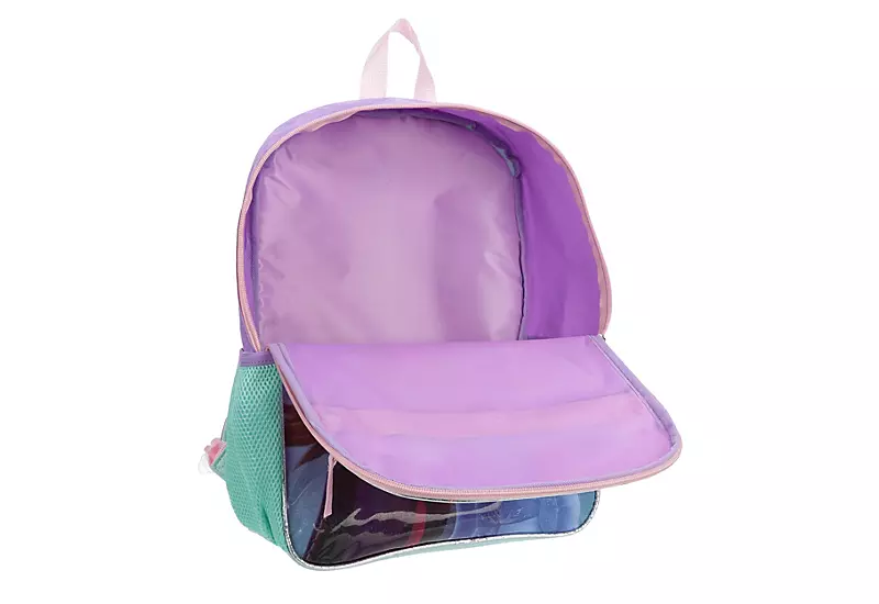 Frozen Girls Frozen 5 Piece Backpack Set - Lilac 4 Frozen Girls Frozen 5 Piece Backpack Set - Lilac - Image 4
