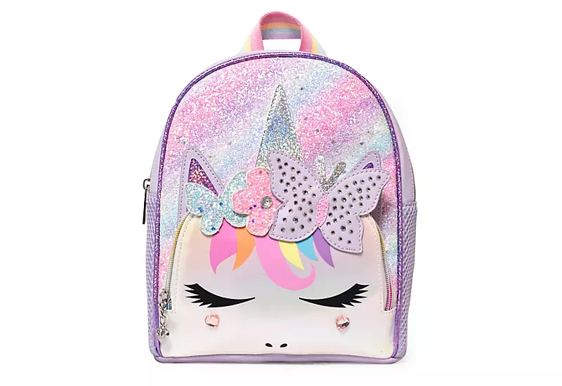 Omg Girls Groovy Gwen Butterfly Flower Mini Backpack - Purple 2 Omg Girls Groovy Gwen Butterfly Flower Mini Backpack - Purple - Image 2