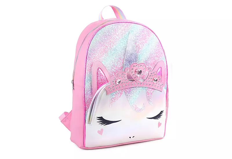 Omg Girls Gwen Glitter Jewel Unicorn Backpack - Pink 1 Omg Girls Gwen Glitter Jewel Unicorn Backpack - Pink