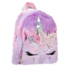 Omg Girls Miss Gwen Faux Fur Mini Backpack - Pink
