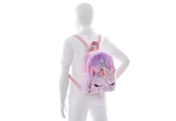 Omg Girls Miss Gwen Faux Fur Mini Backpack - Pink -Deals All Walk Styles Store US 01 902557 04