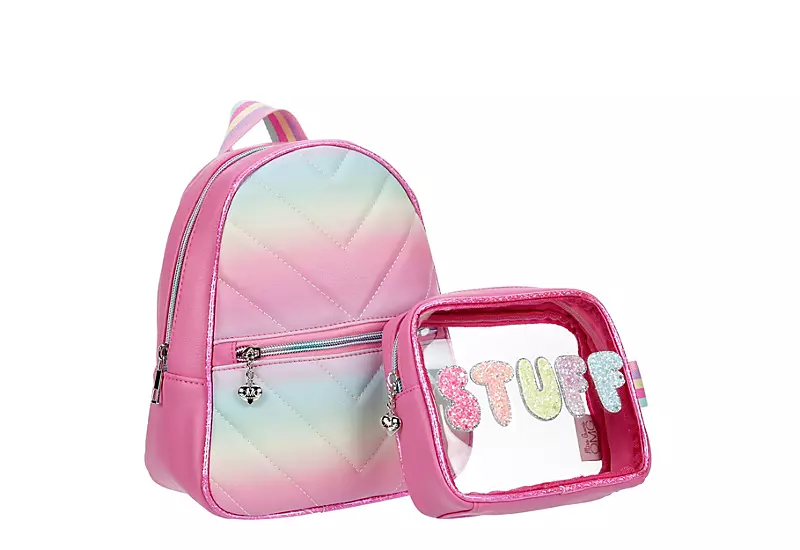 Omg Girls Stuff Rainbow Set Mini Backpack - Pink 1 Omg Girls Stuff Rainbow Set Mini Backpack - Pink