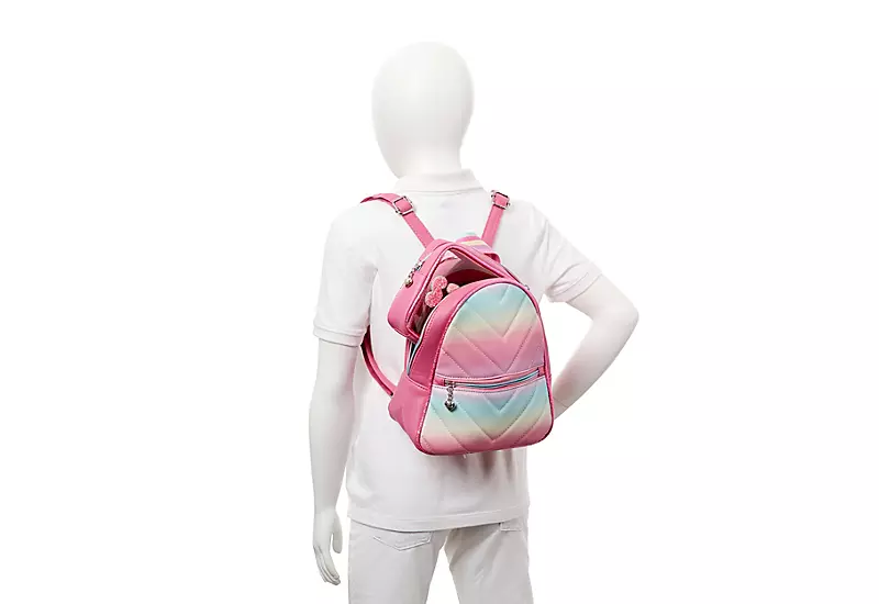 Omg Girls Stuff Rainbow Set Mini Backpack - Pink 5 Omg Girls Stuff Rainbow Set Mini Backpack - Pink - Image 5