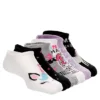 Sof Sole Girls Unicorn Sprinkle No Show Socks 6 Pairs - Bright Pink